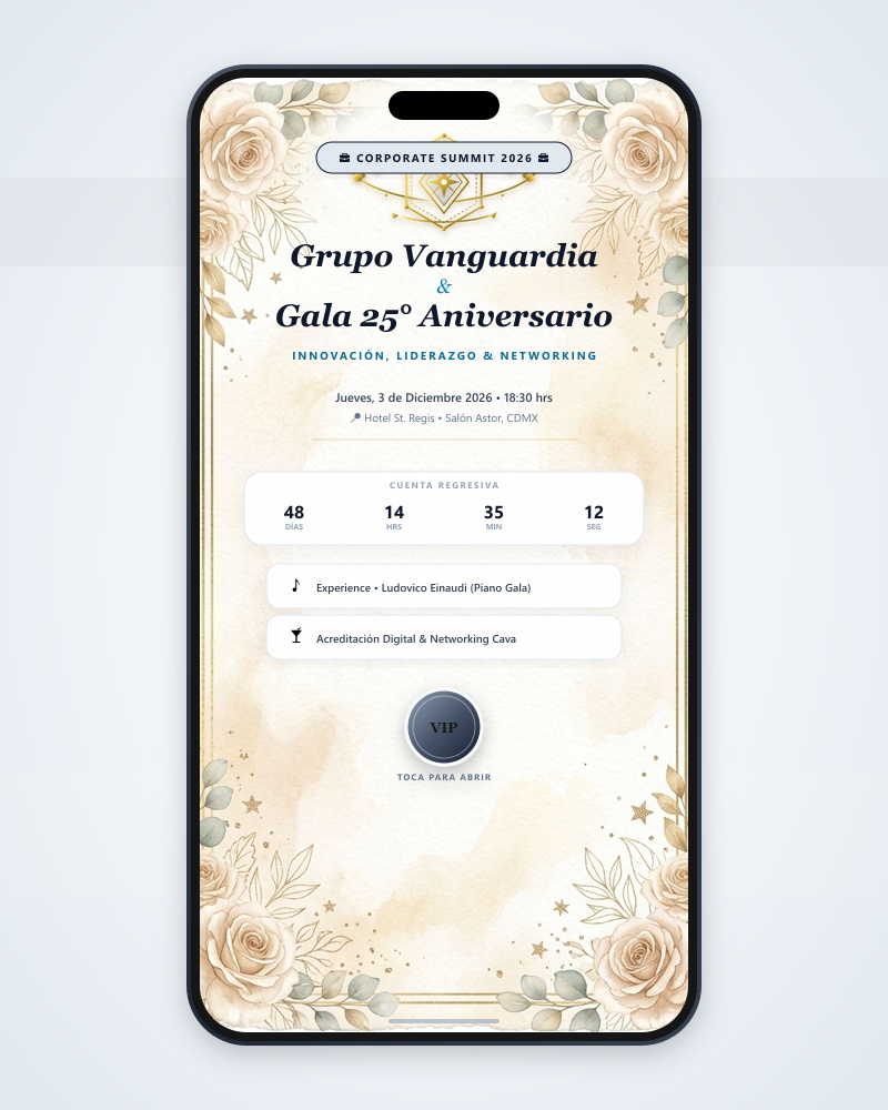 Corporate Summit & Gala Aniversario VIP